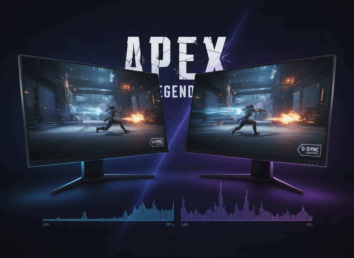 『G-SYNC Compatible』モニター徹底比較：『Apex Legends』での残像感の違いを検証