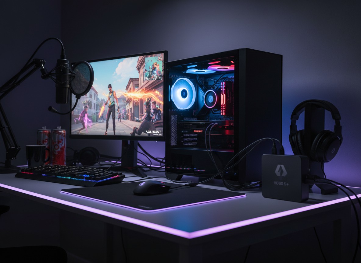 『VALORANT』の配信を始めるための機材選び：PCスペックとキャプチャーボードの推奨モデル